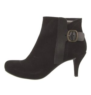 Pedro Garcia Black Suede Ankle Booties